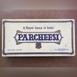 Vintage 1960’s Parcheesi Board Game